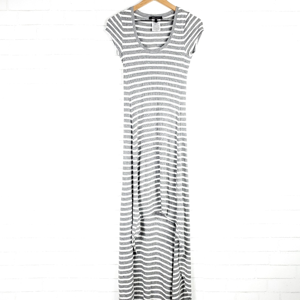 3/$25 BCBGMaxAzria high low striped dress | Size S